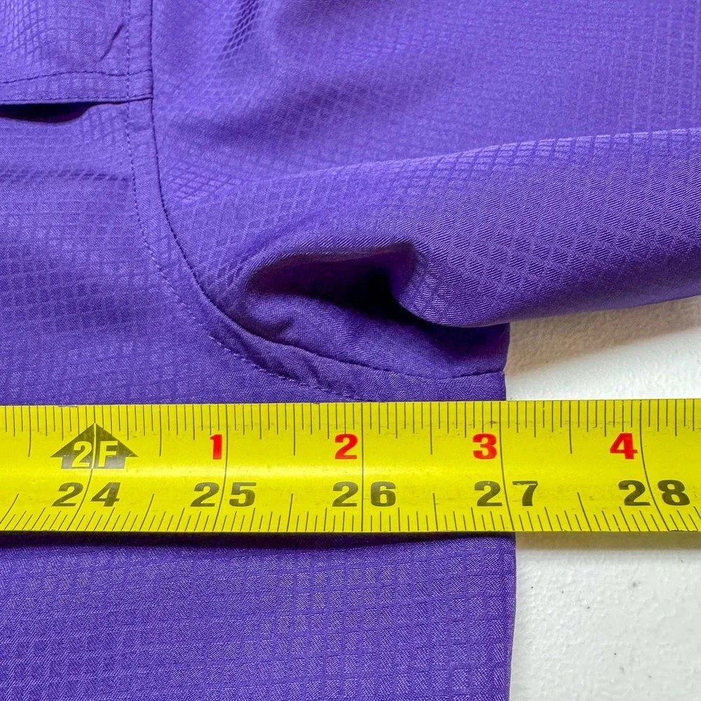 East Carolina‎ Pirates Shirt Mens 2XL Purple NCAA Football Antigua Fishing Guide